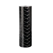 Kit cache-douille métal matelassé + douille E27 – 4A 250V – Finition noir perle (suspension)