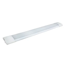 Réglette LED AMALIA – 8W 600lm lumière réglables 3000-4000-6500K 46cm – Intensité variable, inter tactile – Blanc (sous meuble)