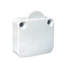 Inter poussoir à roulette pour porte – Installation en saillie pour allumage automatique à l'ouverture – 500W 2A 250V – Blanc
