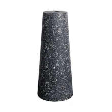 Kit cache-douille béton + douille E27 – 4A 250V – Noir & blanc (suspension)