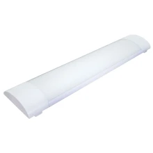 Réglette LED HISPALIS – 25W 2400lm blanc neutre 4000K – 60cm IP20 bornier intégré – Blanc (intérieur)