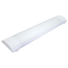 Réglette LED HISPALIS – 48W 4500lm blanc neutre 4000K – 120cm IP20 bornier intégré – Blanc (intérieur)