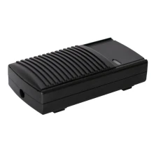 Variateur à pied LUMINO pour câble 2 ou 3x0,75mm2 – 100W maxi – Noir (luminaire avec ampoule incandescente, LED ou halogène)