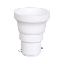 Transformateur de douille B22 vers E27 – 60W maxi – 2A 250V (modification luminaire)