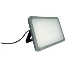 Projecteur LED de chantier filaire – 100W 11350lm blanc froid 6500K – IP54 IK08 (intérieur/extérieur)