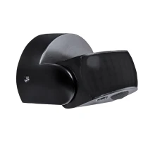 Détecteur de mouvement infrarouge 1200W max, portée 12m, angle 180°, temporisation/luminosité réglables – Noir IP65 (extérieur)