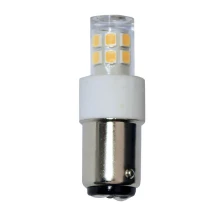 Ampoule LED ø 17mm haut. 47mm 2,1W 269lm blanc chaud 3000K culot B15 230V (machine à coudre)
