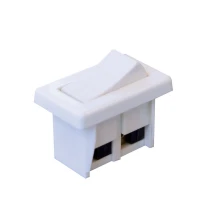 Interrupteur à bascule à encastrer unipolaire 460W maxi – Blanc (luminaire ou autre appareil électrique)