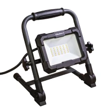 Projecteur de chantier LED filaire et pliable – 50W 4600lm blanc neutre 4000K – IP65 IK07 (intérieur/extérieur)