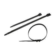 Lot de 30 colliers d'installation denture extérieure – 175x9mm – Polyamide noir (intérieur/extérieur)
