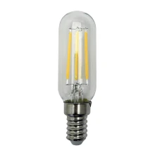 Ampoule LED ø 24mm haut. 86mm 4W 450lm blanc neutre 4000K culot E14 – Verre transparent (hotte aspirante)