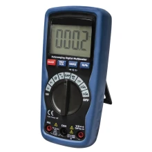 Multimètre digital, pile fournie – Mesure la tension AC/DC 1000V, intensité AC/DC 10A, résistance 60M Ohms, ... (mesure élec)