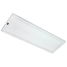 Panneau LED LUTETIA – 4W 270lm blanc chaud 3000K 30x10cm – Luminosité variable inter infrarouge – Blanc (sous meuble cuisine)