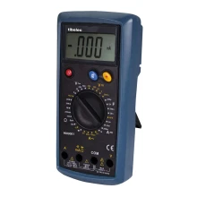 Multimètre numérique 600V, détection sans contact, tension, intensité, résistance, diode, continuité, capacité, transistor