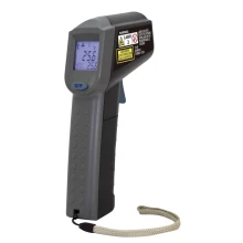 Thermomètre laser infrarouge sans contact de -38° à 520°C – à piles fournies (mesure surfaces des matériaux)