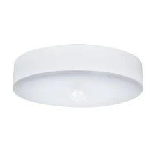 Spot LED BREMA – 0,8W 60lm blanc 4000K – Détecteur portée 3m – Adhésif aimanté, rechargeable USB – Argent (intérieur)