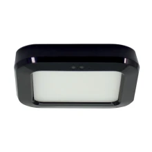 Spot LED ISLA – 1,2W 80lm blanc chaud 3000K – Lumière variable, inter infrarouge – Recharg. USB – Noir (sous étagère, placard)