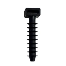 Lot de 50 chevilles à frapper pour colliers d’installation 8x35mm – Polyamide noir (intérieur et extérieur)