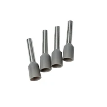 Lot de 20 embouts de câblage pré-isolés 2,5 mm² – Gris