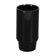 Douille E14 bakélite noire avec blocage anti-dévissage et vis anti-rotation (réparation et création de luminaires)