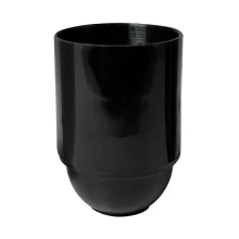 Douille E27 lisse – 4A 250V – Plastique noir PBT (luminaire)