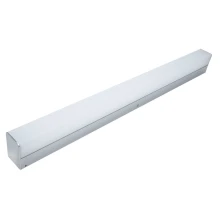 Réglette LED TOLOSA 15W 1170 lm IP44 4000K bornier de connexion intégré Argent (salle de bain)