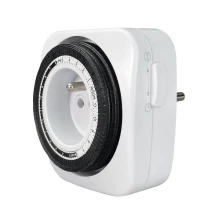 Programmateur journalier mécanique TEMPO – compact 48 programmes pas de 15 min 3680W