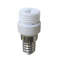 Adaptateur de douille E14 vers G9 60W max – Céramique blanche (modification de luminaire)