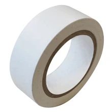 Ruban adhésif électrique isolant 10 m ignifugé classe A – PVC Blanc (isolation et repérage de câbles)
