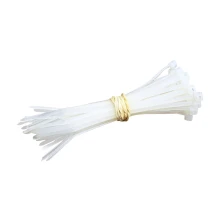 Colliers de câblage x30 – 250 x 4,8 mm denture intérieure – Blanc (intérieur et extérieur)