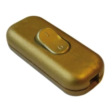Interrupteur à main bipolaire pour câble plat 2x0,75mm² – Or (luminaire)