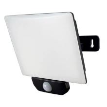 Projecteur LED avec détecteur de mouvement Full Screen – 50W 4200 lm 4000K IP44 – Noir (extérieur)