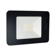 Projecteur LED à télécommande 52W 4100lm 4000K IP65 détecteur mouvement HF orientable anti-éblouissement connecteur rapide noir