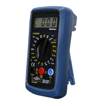 Multimètre numérique Mega-Testeur compact 5 fonctions 300 V CAT III – Noir (calibrage automatique)