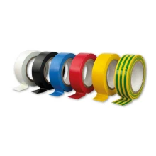 Lot de 6 rubans adhésifs électriques – 10 m ignifugés classe A – PVC multicolores (isolation et repérage de câbles)