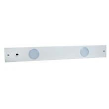 Réglette LED CAMPONA 7W 600 lm 4000K interrupteur infrarouge bornier connexion intégré 230V blanc (sous meuble vitrine étagère)