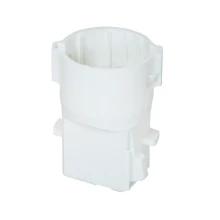 Douille de chantier B22 à connexion rapide par clip – Plastique blanc (test provisoire installation)