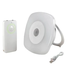 Veilleuse LED Matilo – rechargeable USB 0,5W 18 lm 3000K blanc chaud – avec télécommande – à poser ou suspendre