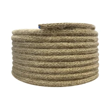 Câble électrique tissu rond long. 3m ø 7,5mm – H03VV-F 2x0,75mm2 – Corde (luminaire)