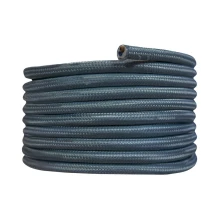 Câble électrique tissu rond long. 3m ø 6,2mm – H03VV-F 2x0,75mm2 – Bleu indigo (luminaire)