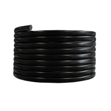 Câble électrique plastique plat long. 3m 3,4x5,5mm – H03VVH2-F 2x0,75mm2 – Noir (luminaire)