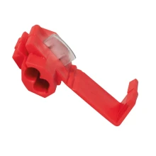 Lot de 5 raccords à connexion instantanée sans dénudage 0,5 à 1,5 mm2 – Rouge