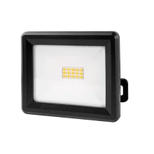 Projecteur LED 10W 940lm blanc neutre 4000K – Orientable, connecteur rapide – IP65 Noir (extérieur)