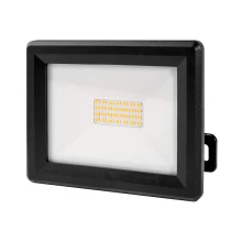 Projecteur LED 20W 1880lm blanc neutre 4000K – Orientable, connecteur rapide – IP65 Noir (extérieur)