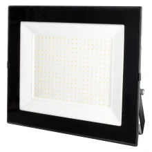 Projecteur LED 200W 24000lm blanc neutre 4000K – Orientable, connecteur rapide – IP65 Noir (extérieur)