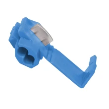 Lot de 5 raccords à connexion instantanée sans dénudage 0,75 à 2,5 mm² – Bleu