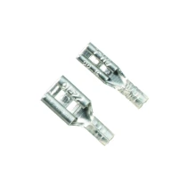 Lot de 10 cosses à sertir non isolées femelles plates – largeur 2,8 et 4,85 mm – 0,5 à 1,5 mm²