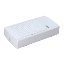 Variateur à pied LUMINO pour câble 2 ou 3x0,75mm2 – 100W maxi – Blanc (luminaire avec ampoule incandescente, LED ou halogène)