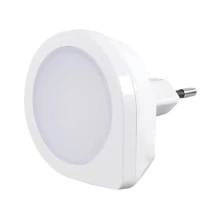 Veilleuse LED VIENNA à brancher – 0,4W couleurs changeantes en alternance – Inter poussoir (chambre, couloir)