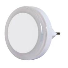 Veilleuse LED DINIA à brancher – 0,5W blanc chaud 3000K (chambre, couloir)